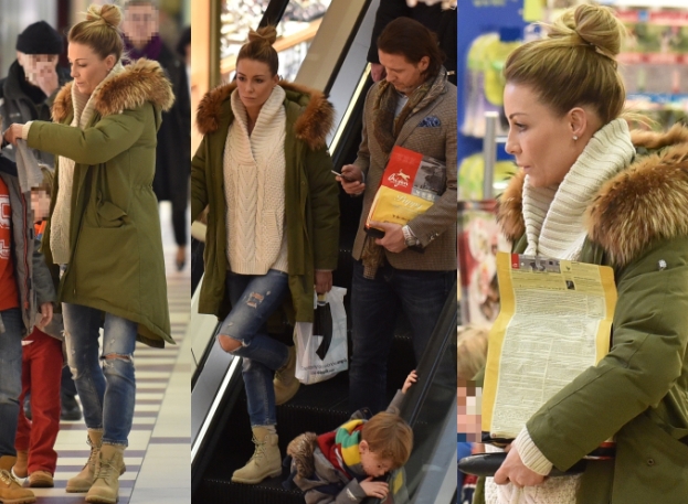 Rozenek w podartych dżinsach na zakupach (ZDJĘCIA)