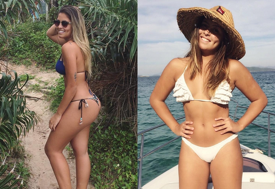 Danielle Favatto - daughter Romario