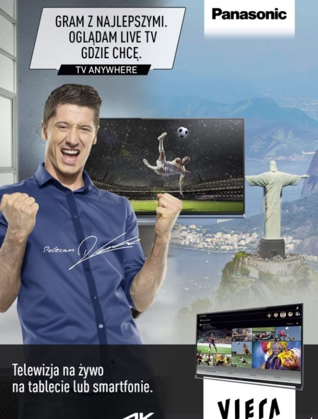 Lewandowski reklamuje telewizory! (FOTO)