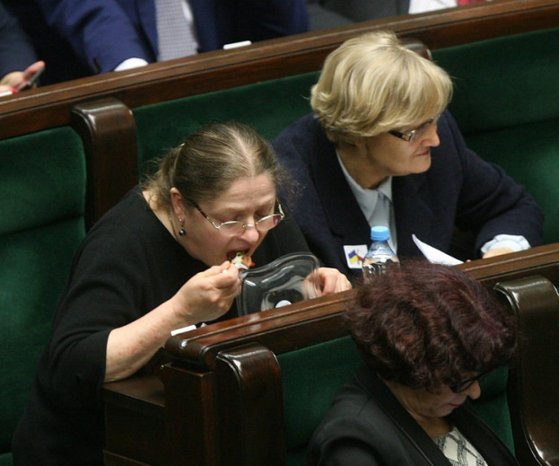 Image result for pawłowicz żre w sejmie