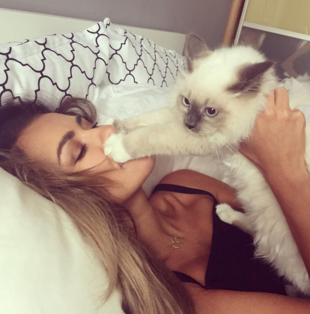 Natalia Siwiec dostała rasowego kota na Gwiazdkę (ZDJĘCIA)